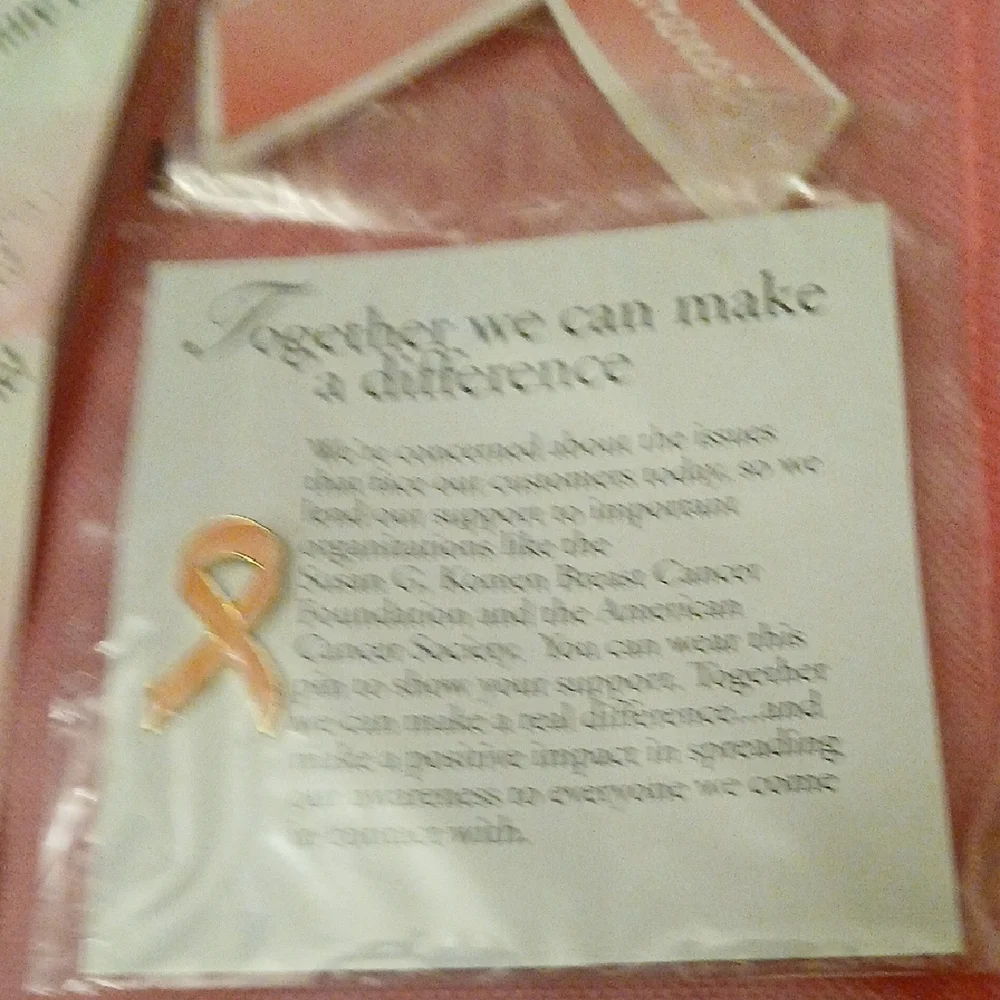 Pink Ribbon Awareness Party Favor Set